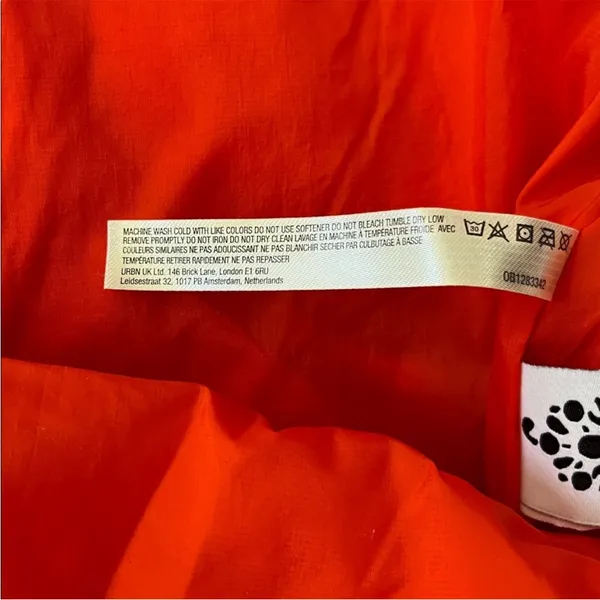 NWT FP Movement Free People‎ In a Bubble Puffer Vest Orange Size M Primaloft - Image 13