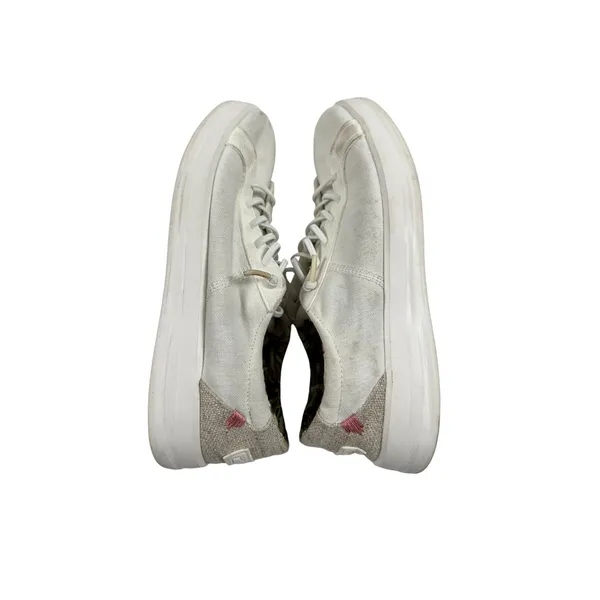 Hey Dude Karina Natural Coconut White Canvas Sneakers Womens 6 - Image 6