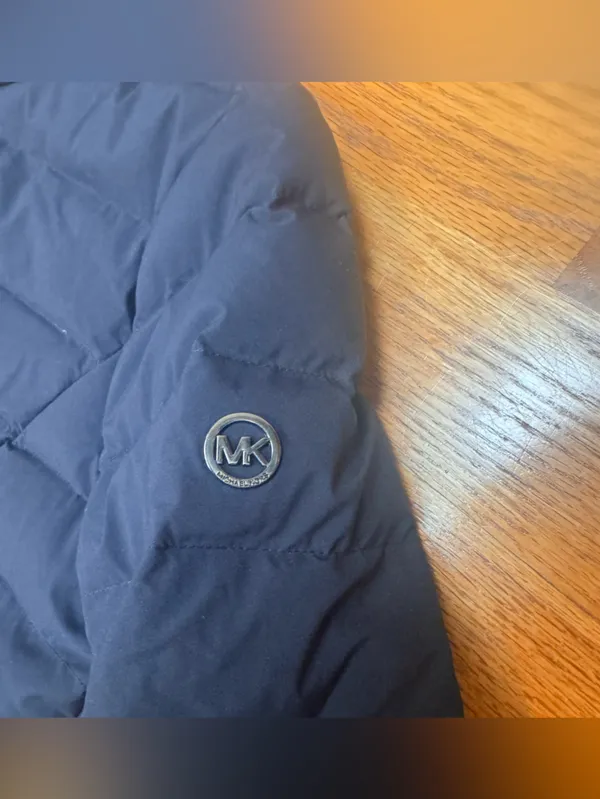 Michael Kors Black Quilted Down Blend Jacket🎈 - Image 3