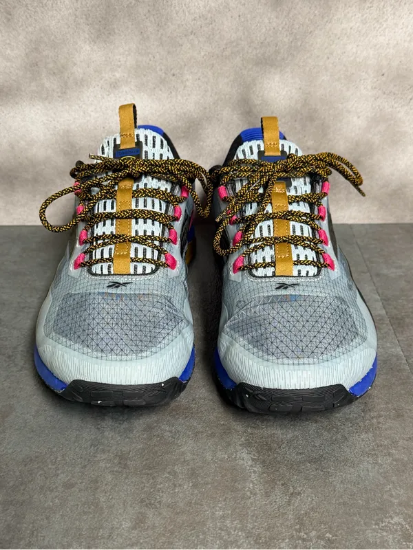 Reebok Nano X1 Women's Training Adventure Shoes Gray/Colbalt Size 7.5 - Image 6