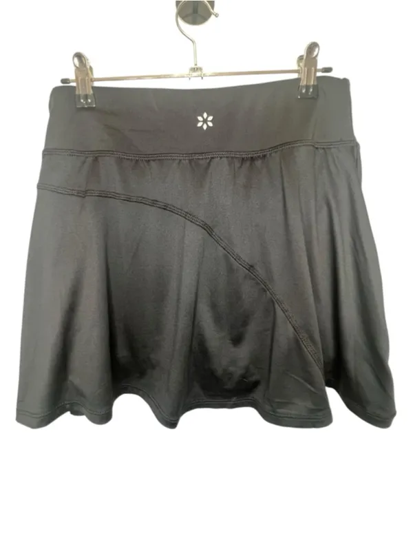 Nine West Active Black Athletic Flowy Mini Tennis Skort - Image 4