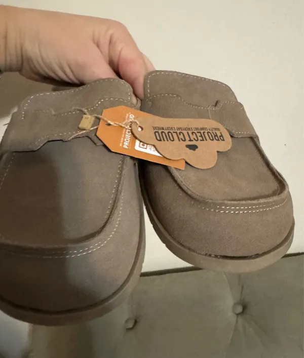 Protect Cloud Genuine Suede Womens Clogs-Arch Support-Lightweight-Non-Slip size8 - Image 8