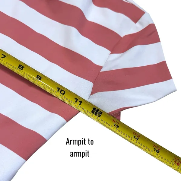 Aritzia Babaton White Pink Striped Short Sleeve Bodysuit‎ Feminine Festival Feminine XS - Image 12
