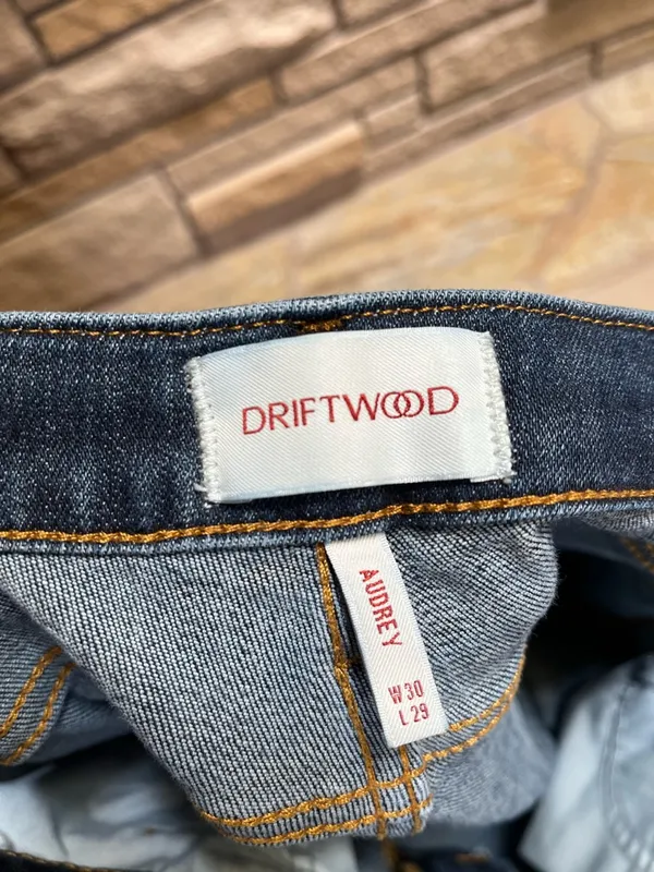 Sundance Driftwood Audrey Straight Leg Jeans Dark Denim Size 30 - Image 6