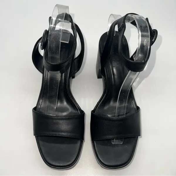 MOTF Black Platform Heels Size 9 - Image 3