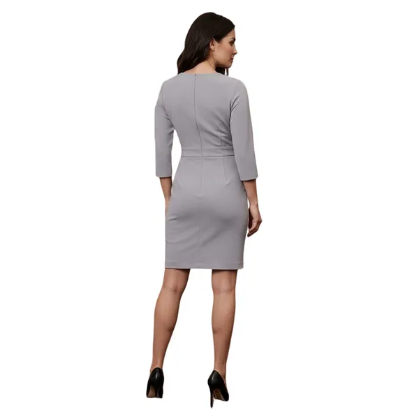 Asos Gray 3/4 Sleeves Mini Dress, US6 - Image 2