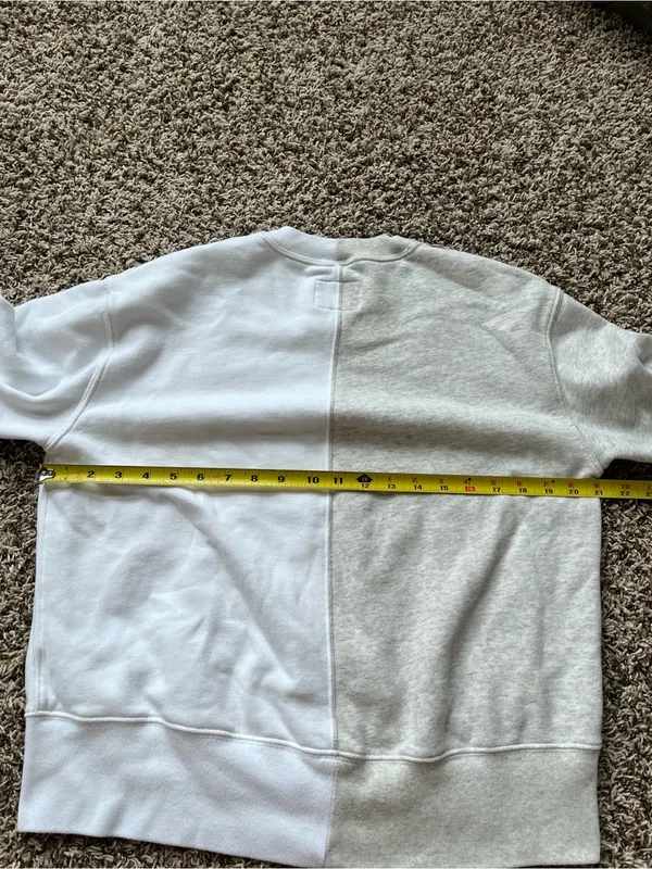 Abercrombie & Fitch Half & Half Destination Crewneck Sweatshirt - Image 7