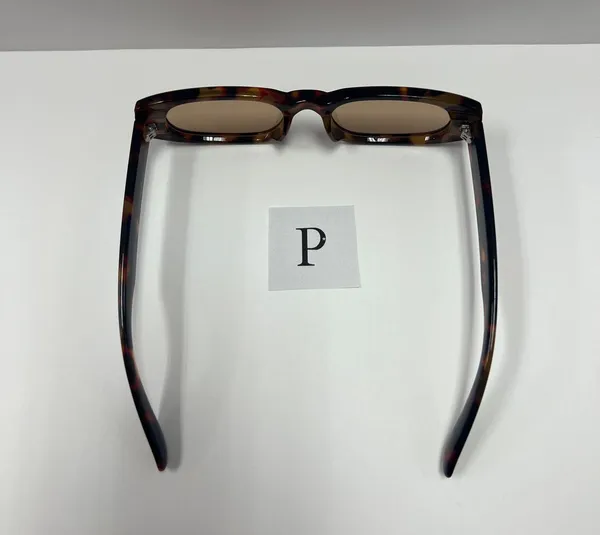 90s style brown leopard sunglasses / small retro leopard sunglasses - Image 4