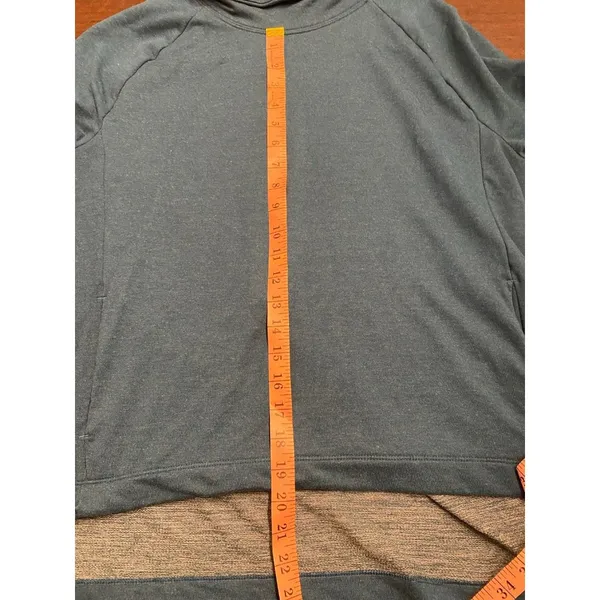 Adidas‎ Long Sleeve Drop Cut Turtleneck with Muff/Kangaroo Pocket Blue XL - Image 8