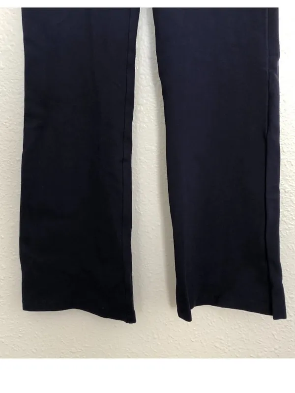 Betabrand Navy Blue flare Dress Pants Yoga Pants Medium Long work trousers - Image 5