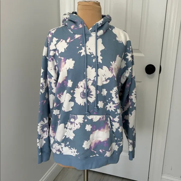 Adidas Originals Floral Tie Dye Pullover Hoodie - Image 3