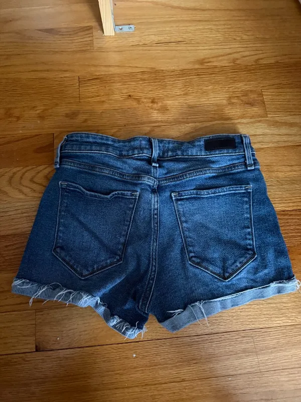 Abercrombie Harper Low-Rise Denim Shorts - Image 3