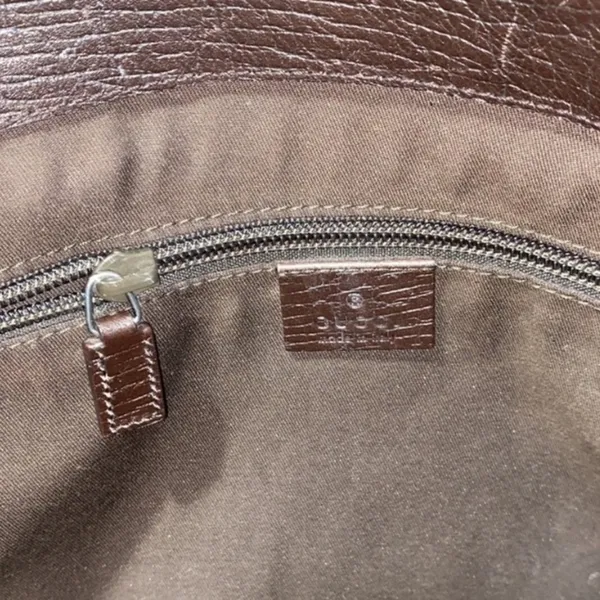 Gucci Supreme GG shopper tote authentic Leather & canvas Very good condition - Image 5