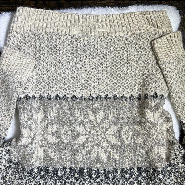 The Great Great Land Vintage Fair Isle Knit Sweater - Image 3