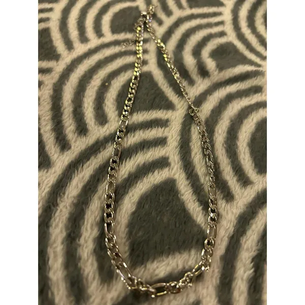 Chunky fashion jewlery chain silver tone custom - Image 2