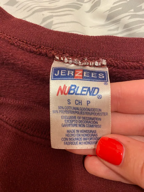 Jerzees Virginia Tech Crewneck - Image 3