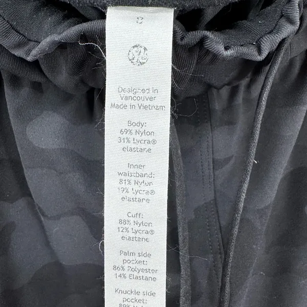 Lululemon stretch high rise Jogger 28" Luxtreme Heritage 365 Camo Deep Coal 8 - Image 12