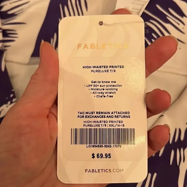 NWT fabletics leggings! Super soft and cute! - Image 12