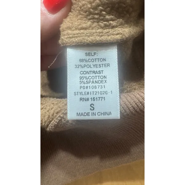 Gilli Womens‎ Brown Good Vibes Only Graphic Sweatshirt Size Small - Image 4