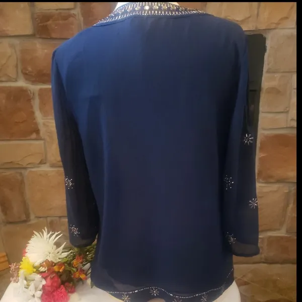 Victoria's Secret 2014 beaded bohemian tunic rare beaded Tunic - Image 4
