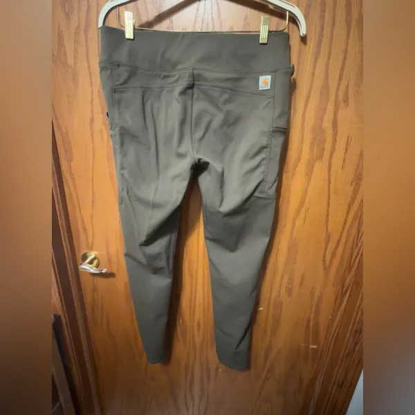 Carhartt WOMEN'S FORCE FITTED MIDWEIGHT UTILITY LEGGING Size Large - Image 10