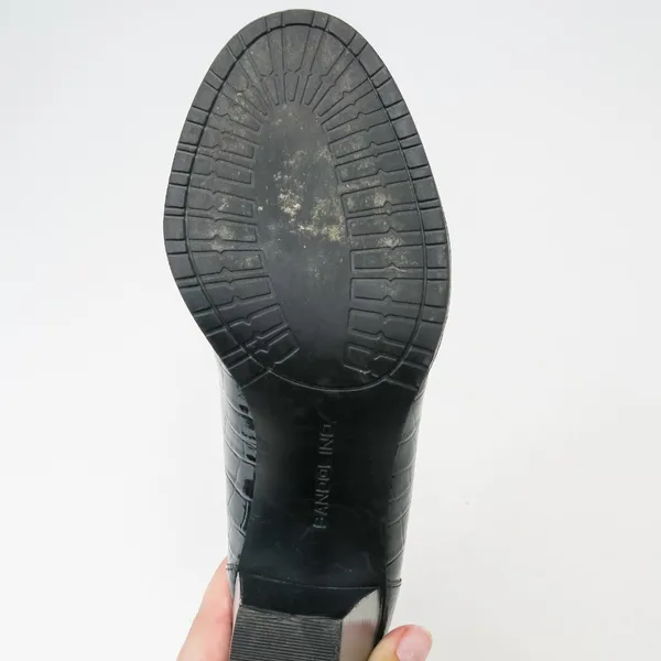 Vintage 90s Bandolino Croc Penny Loafer Pumps - Image 10