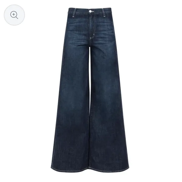 AG Adriano Goldschmied NWT Daily Blue Easy‎ Wide Leg High Waist Jean Zephyr Sz 28 - Image 6