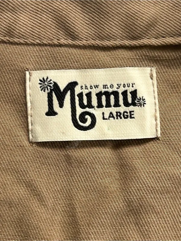 Show Me Your Mumu Horton Romper Sz L Boho Chic Western Minimalist Coastal Khaki - Image 11