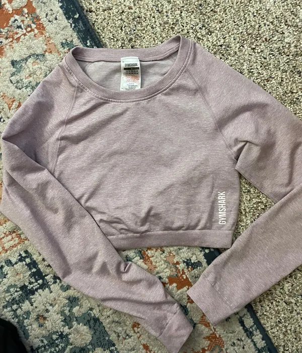 Long-sleeve Crop Top - Image 3