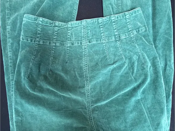 Free People We The Free Jayde Green Corduroy Flare Pants 29 - Image 4