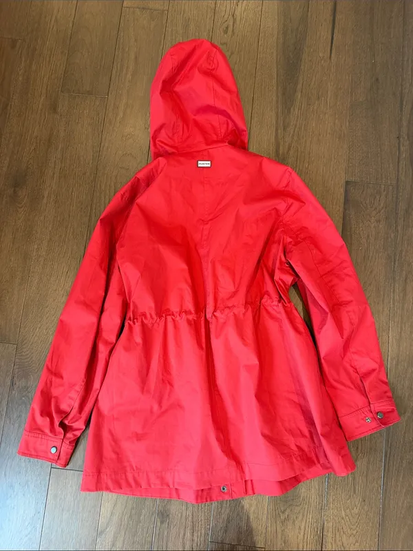 Hunter Ladies Water Resistant Cotton Smock Rain Jacket Size XL - C11-694 - Image 9