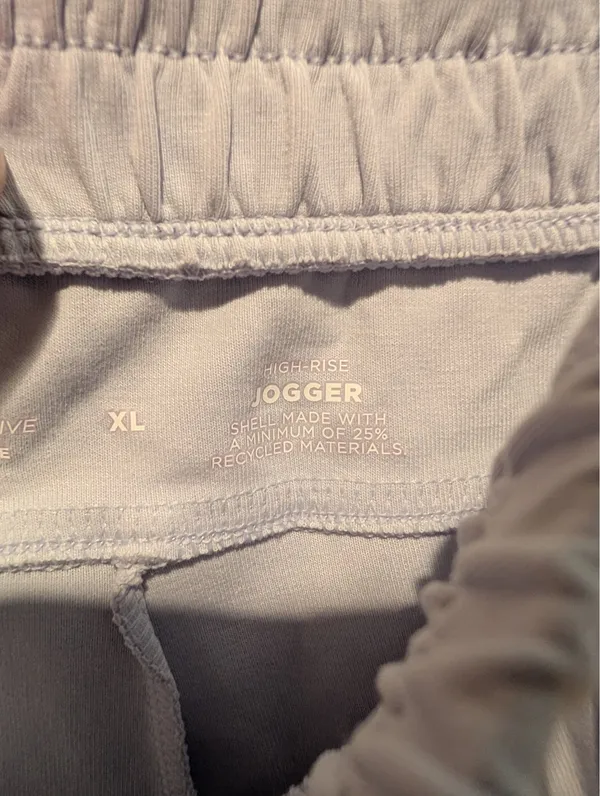 Old Navy Light Blue High Rise Joggers - Image 7