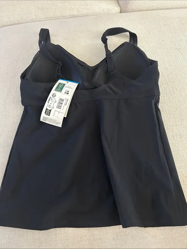 Arena Bodylift Tankini Manuela Bodylift Adj. Two Piece Black, Size 34, NWT - Image 7