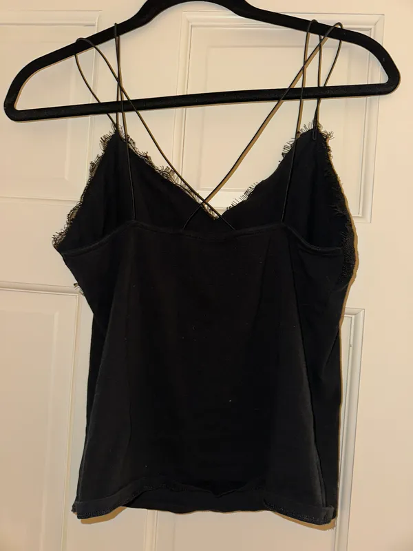Lacey Trim Tank Top - Image 3