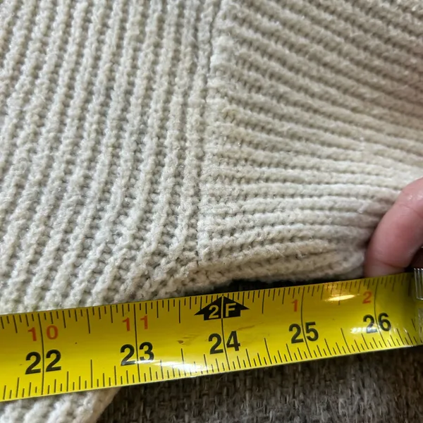 Chic Cream Cardigan Sweater | Size XL - Image 5