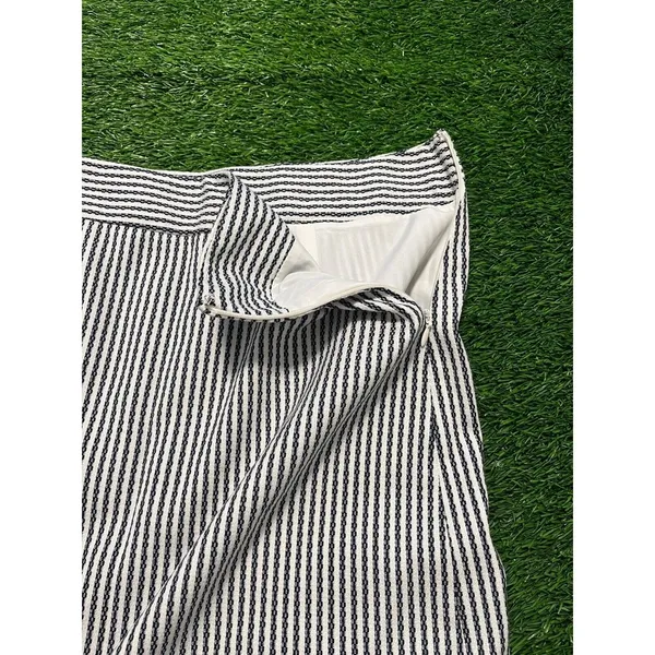 Ann Taylor Black/White Pinstripe Skirt - Image 6