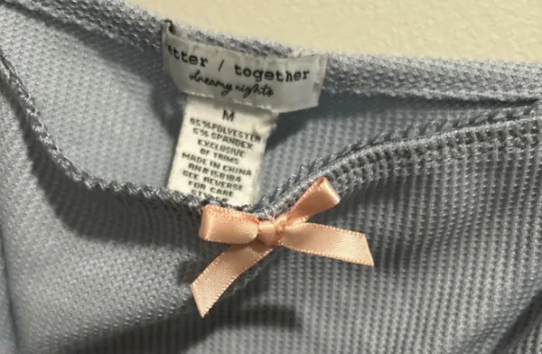 Light blue cami Size M - Image 3