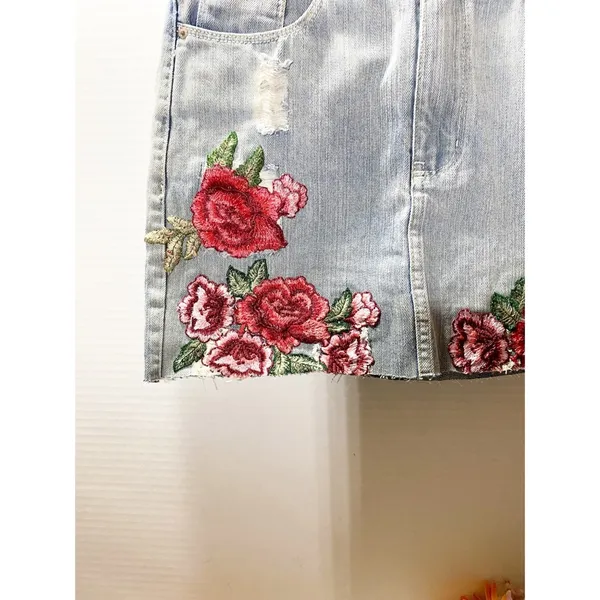 BlueSteel Denim Jean Skirt Size XS - Image 2