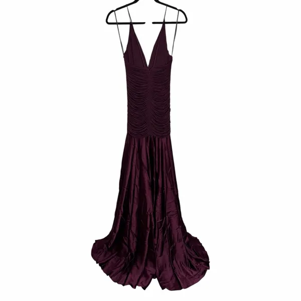 Silvia‎ Tcherassi Sana Dress Burgundy - Image 8