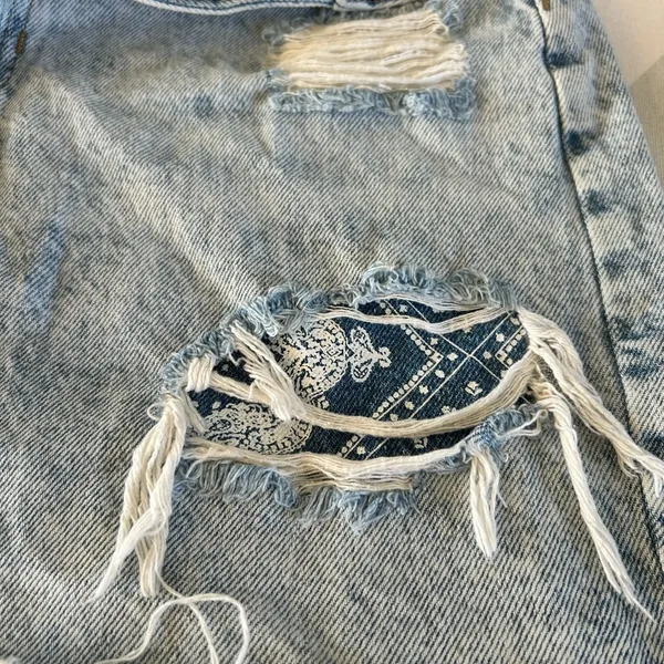 PacSun Blue Mini Pencil Skirt Casual - Image 5