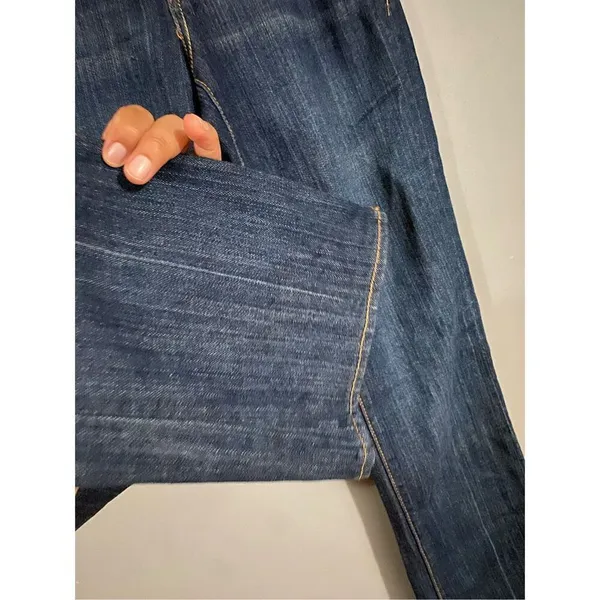 Old Navy Medium Wash The Diva Straight Leg Jeans NWOT Size 6 Long - Image 4
