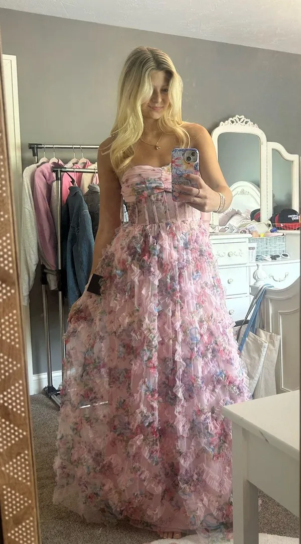 Floral Formal Dress Lulus - Image 4