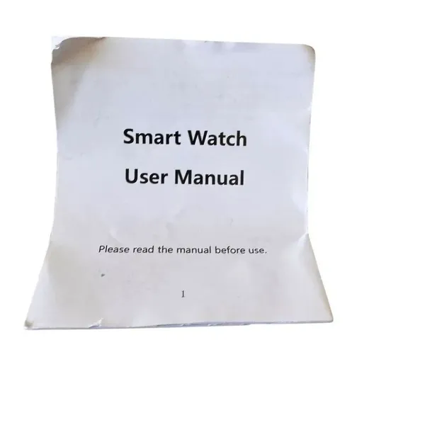 Unisex Black Smart Watch with Charger # 2483 - Image 7