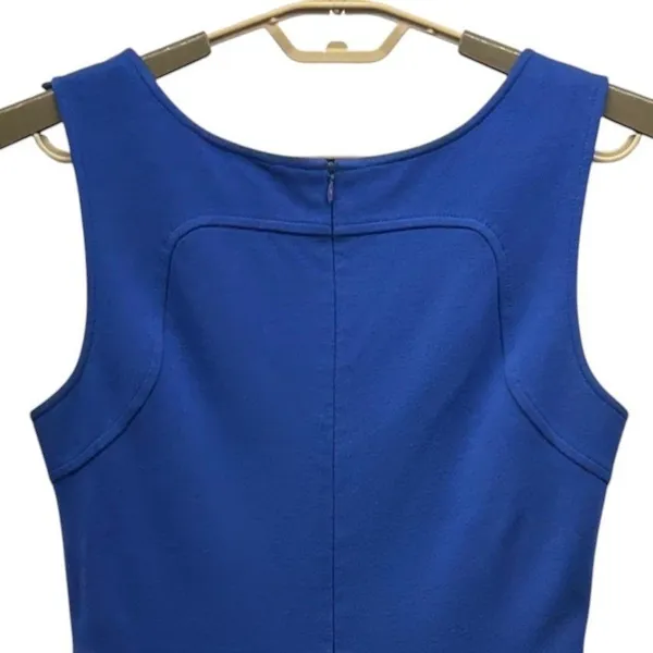 Trina Turk‎ Fit And Flare Party Dress Blue 4 - Image 5