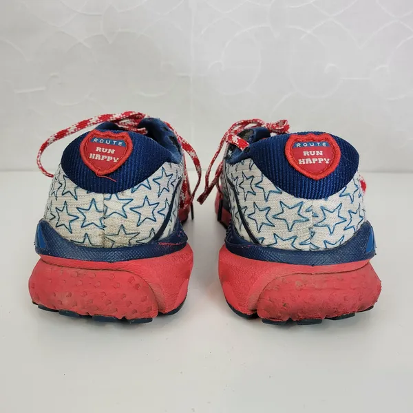 Brooks Adrenaline GTS 20 Women's Running Shoes 8‎ Blue Red Run USA Sneaker - Image 9