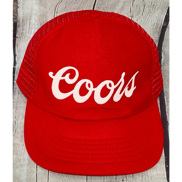 Vintage Coors Beer Snapback Trucker Hat  - Image 3