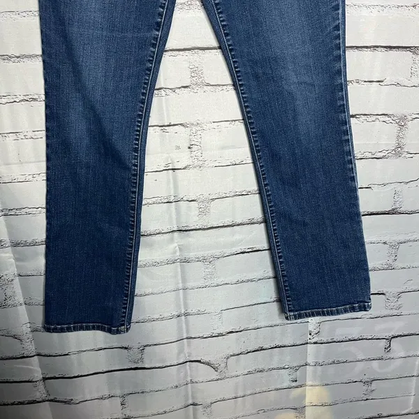 Lauren Ralph Lauren Straight Jeans 10 Stretch Mid‑Rise Ankle Streetwear Denim - Image 4