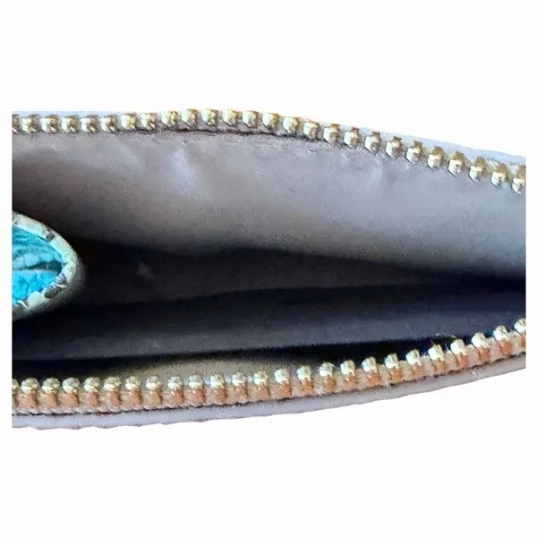 Brahmin NWT Mckenna Coin Purse Small Pouch Clutch Cerulean All Over Snake Print - Image 14