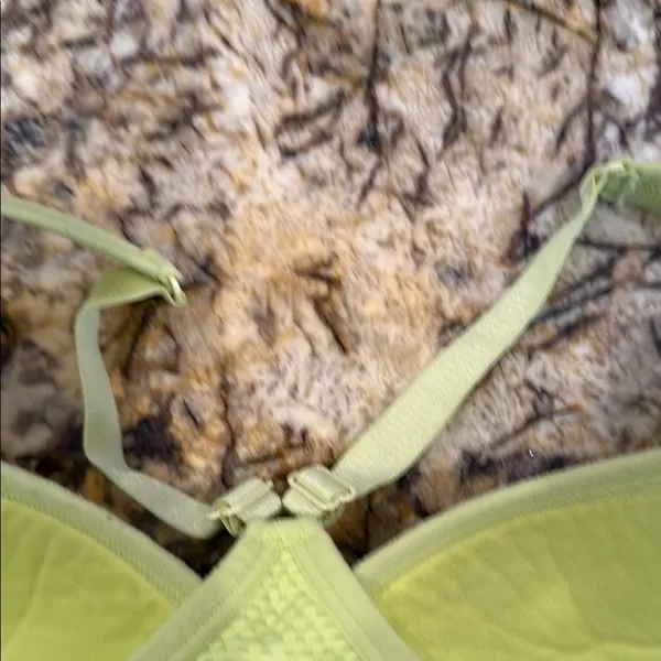Lime Green Women's Sports Bra - Image 3