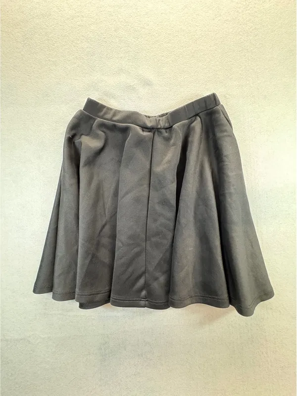 Made By Johnny Black Flared Skater Skirt Women’s Medium Made in USA - Image 6